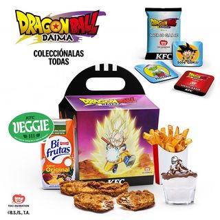 Menú Chiquillo 2 Tiras Veggie