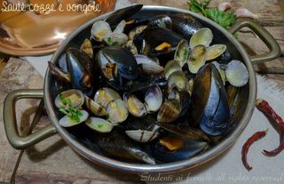 Soutè di cozze e vongole