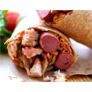 Mixed Premium Double Hotdog Shawarma