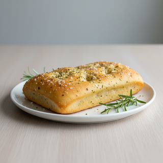 Focaccia cu usturoi