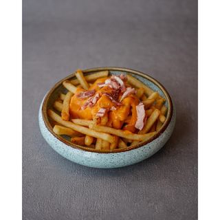Batata de Palito Com Cheddar