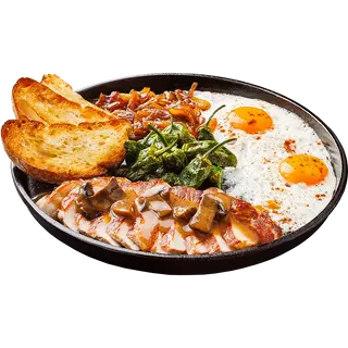 Сочен свински стек (460г)