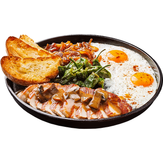 Сочен свински стек (460г)