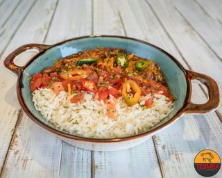 Chili con carne caseiro - completo 