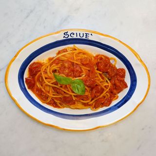 Spaghetti alla chitarra al pomodoro fresco