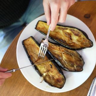 Berenjenas a la brasa
