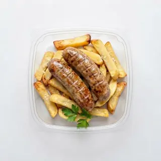 Chips And Sausages