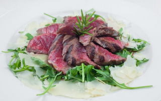 Tagliata con Rucola e Grana