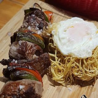 Brocheta De Solombo De Cerdo ibérico