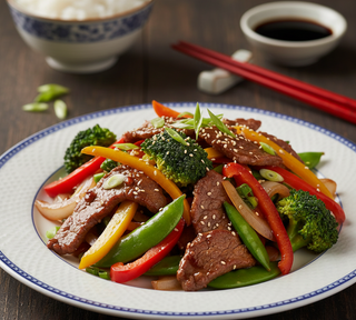 101.Телешко със зеленчуци (750г)