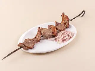 Шашлык из бараньих ребер 