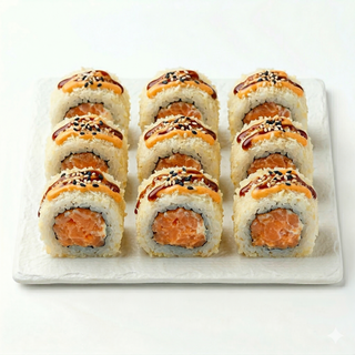 Spicy Roll Salmón (9 pzas.)