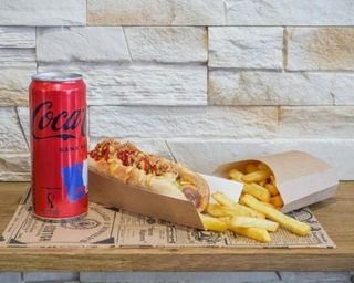 Cachorro Normal c/ batata + bebida