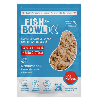Dog Heroes Fish Bowl Surgelata 7 X 740g - Formato Convenienza