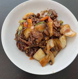 Ternera Con Salsa De Ostras