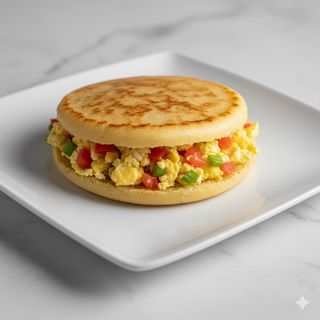 Arepa Arepaisa Con Huevos Pericos (1 Ud.)