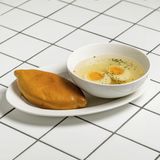 Куринный бульон с яйцом