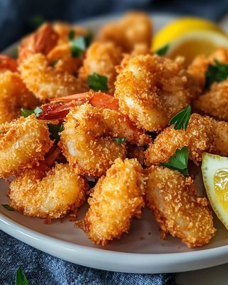 Crevettes Grises Panées