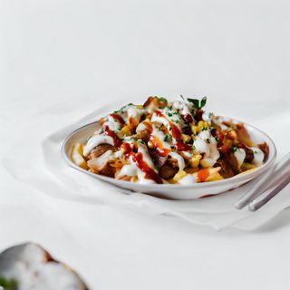 Frytki z posypką gigant