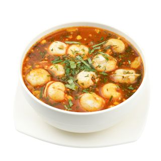 Чучвара со сметаной