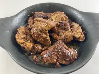 Пилешки дробчета в масло