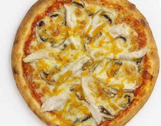 Курица с грибами (35см)