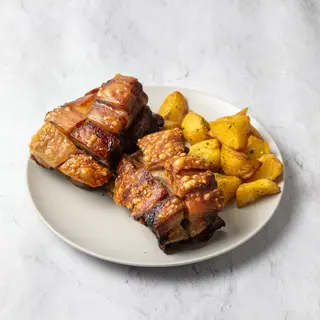 Grilovana svinjska rebra 400 g