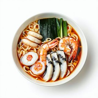 165. Ramen con frutti di mare