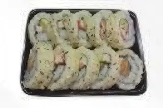 A25 Maki com Salmão, Delicias do mar, Nabo Chinês, Pepino e Abacate