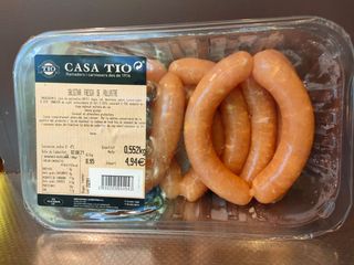 Salsitxa De Pollastre. Aprox. 350 Gr.