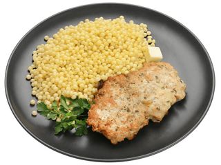 Siekany kotlet z kuskusem Рубана куряча котлета з кус кусом (400g)