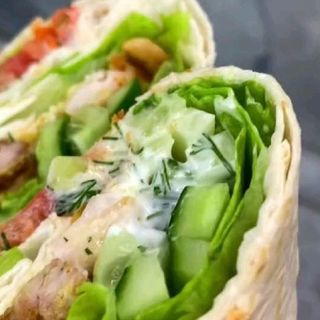 Солена палачинки с шунка