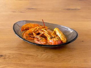 Caldereta De Bogavante, Rape Y Gambón 