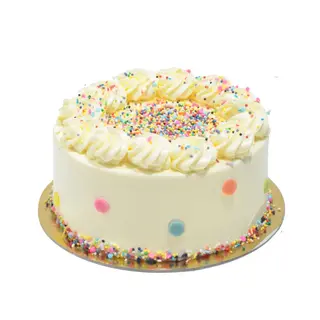  Cake Vanilla Birthday  - 8 Personnes