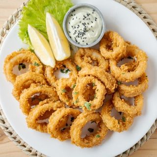 Plato Combinado De Rabas Y Croquetas