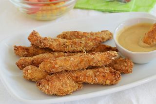 Ración de finger de Pollo al curry