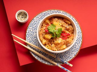 Курка в імбирному соусі