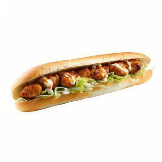 Bocadillo De Kebab Con Pollo