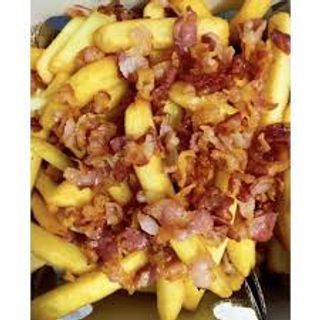 Patate con bacon e provola