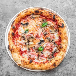 Prosciutto e funghi