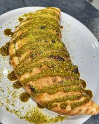 Calzone goloso al pistacchio