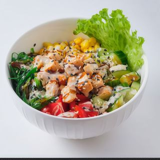 Poke bowl frango