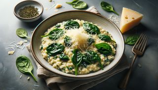 Ризото със спанак