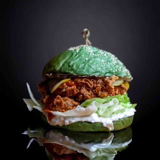 The Chicken King® burger