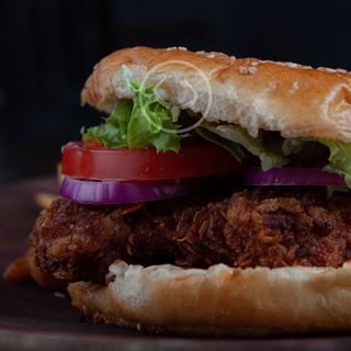 Crispy Fried Chicken Burger