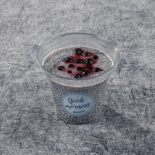 ჩიას დესერტი მოცხარით