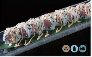 112. Ura spicy tonno - 8 pezzi