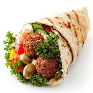 Шаурма з фалафелем і оливками (550 г)