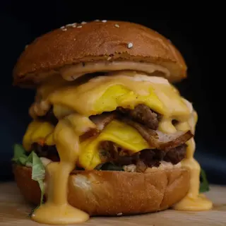 2X ბეკონ ჩიზბურგერი