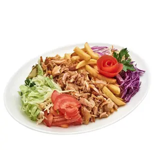Menú Plato Kebab